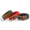 Wholesale of popular casual women's belts, fashionable multi-color and versatile elastic pin buckle belts, and men's elastic woven belts details Picture